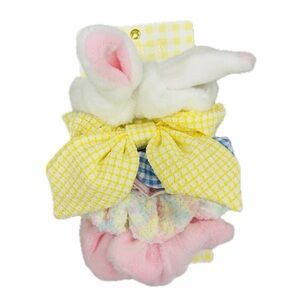 NWT  💛🐰🩷 Piper K Adorable Easter Themed Scrunchies Hair Ties